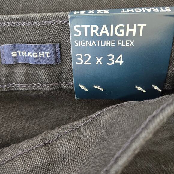 J. Crew Factory Straight Fit Jeans in Signature Flex Size 32x34 NWT - Picture 6 of 11